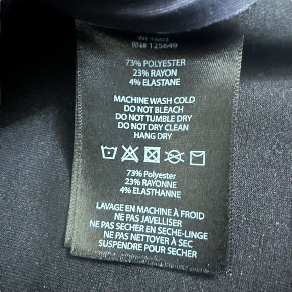 Aether Pullover Sweater Womens M Black Stripe Shoulder Crewneck Athletic Top - Picture 6 of 10